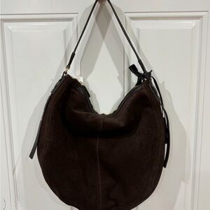 Ashwood Genuine Leather Brown Crossbody Shoulder Bag New With Tags Retail 175